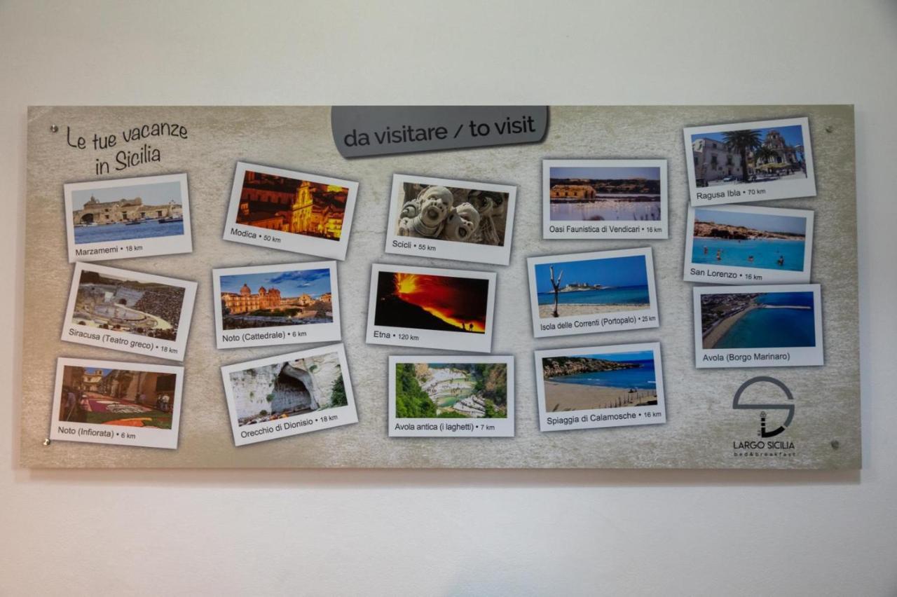 Largo Sicilia B&B Avola Dış mekan fotoğraf